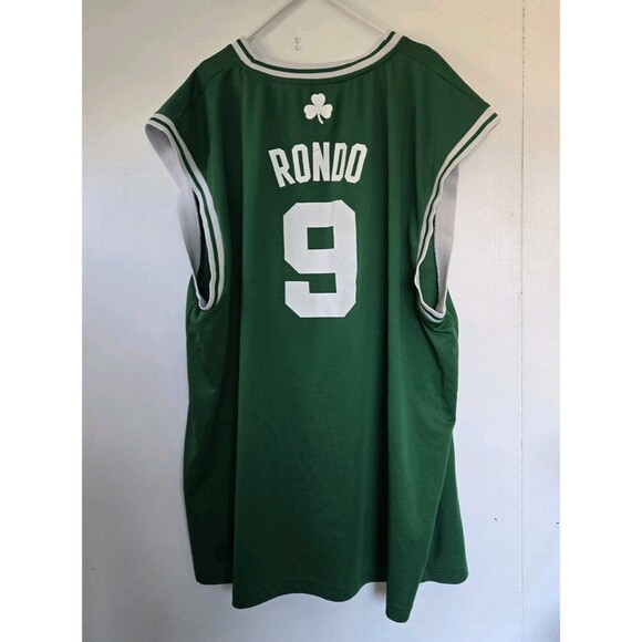 Boston Celtics Jersey Mens 4XL  Rajon Rondo Adidas NBA Basketball Swingman Tank - Picture 7 of 9